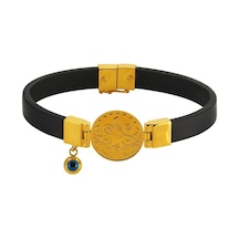 Kauçuklu Reşat Yarım Altınlı Bileklik