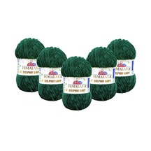 Himalaya Dolphin Baby Kadife Ip 5'li Paket 80362 Zümrüt 100 Gr 120 Mt 769629462889