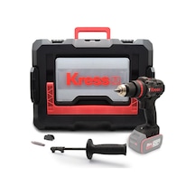 Kress KUC33.91 20V 95NM Profesyonel Şarjlı Darbeli Matkap