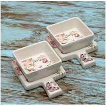 Yns 2'li Kare Sunum Ve Kahvaltı Seti Yns 9901038 Dıgı