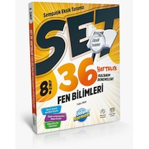 Ünlüler Karması 8.sınıf Fen Bilimleri 36 Haftalık Kazanım Denemeleri