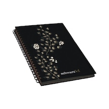 Keskin Color Spiralli Defter Schwarz Foil Sert Kapaklı 60 Yp 14x20 60 Yp 410110-99 Çok Renkli