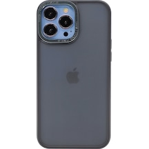 Nettech Apple  Uyumlu  iPhone 13 Pro Metal Focus Style Arka Koruma