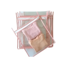 Ultra Lüx 6'lı Pvc Valiz Düzenleyici Set I Valiz Düzenleyici Pvc Şefaf