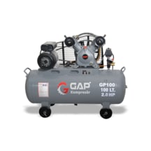 Gap 100 Lt 2 Kafa 8 Bar Pistonlu Hava Kompresörü