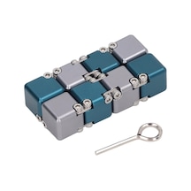 Yeni Nesil Stres Küpü Edc Alman Infinity Cube Alüminyum Alaşım Sonsuz Magic Cube