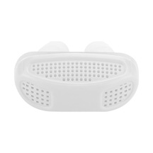 Hangfox Göğüs Ağzı Tıkanıklığı Ve Horlama Engeli, Silikon Akıllı Solunum Destek Cihazı, Beyaz