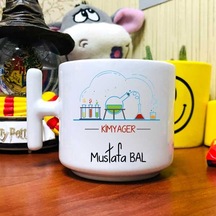 Kimyager Latte Fincanı