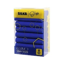 Silka Curved Sınav Silgisi 8 Li Sg53 N11.2417