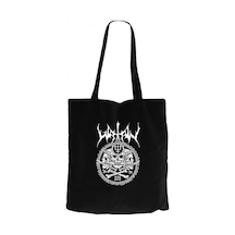 Watain Black Metal Band Siyah Kanvas Bez Çanta Siyah