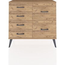 Arges Şifonyer 6 Çekmeceli 88x30x80 Çam-çam Çam