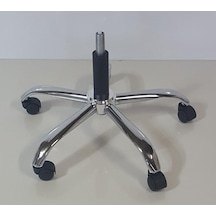 Kamusalmarket Kromaj Yıldız Ayak+Teker Ve Piston Ücretsiz Kargo