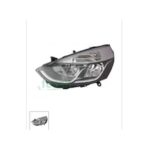 Renault Clıo Iv Hatcback Grandtour 2012-2020 Sol Motorlu Siyah Çerçeveli Far