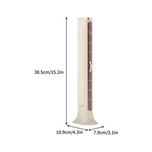 Kosona Beyazsı, Bataryalı Usb Konveyörsüz Duvarüstü/ofis Fanı - Yumuşak Rüzgar, Geniş Açı, Düşük Gürültü Bej