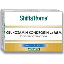 Aksuvital Shıffa Home Glucosamine Chondroitine Msm 60 Tablet