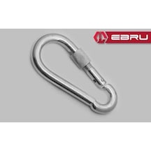Hubrendy Kargo Vidalı Karabina, Kanca, Çengel 6mm - 5 Adet