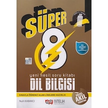 Nitelik 8. Sınıf Nesil Süper Dil Bilgisi Soru Kitabı