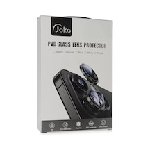 İphone 13 Pvd Metal Kamera Lens - Siyah