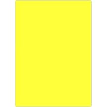 20 Adet 50x70 Fosforlu Fon Kartonu Sarı 160 Gr