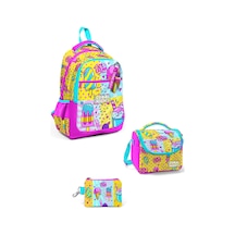 Coral High Kids Mixed Dondurma Desenli 3 Lü Okul Çanta Seti 3set23645