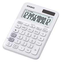Casio 12 Hane Beyaz Masa Üstü Hesap Makinesi