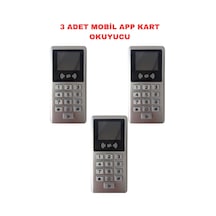 Sr-217 Em-w Tuya Wifi Kart Şifre Okuyucu Ip68 Proximity 125 Khz Metal Kasa 3 Adet