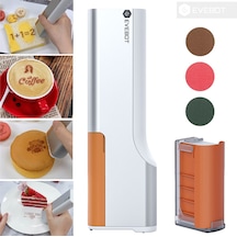 Printpen Pasta Kahve Kağıt Her Yüzeyde Logo Metinler Yazıcı Kalem