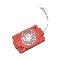 Tek Lensli Modül Led Kırmızı 1.5w 10 Adet