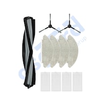 Viomi V5 V5 Pro Alpha 2 Pro Uyumlu 1 Ana Fırça 2 Yan Fırça 4 Filtre 4 Mop Pkt-iasgf0001002