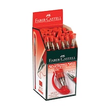 Faber Tükenmez Kalem İğne Uç 50 Li Kırmızı 1425 Çok Renkli