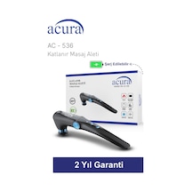 Acura Ac-536 Isıtmalı & Soğutmalı Profesyonel Katlanır Masaj Aleti Siyah