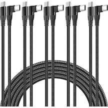 Willowhaven Siyah 5li Paket 3 3ft Usb C Hizli Sarj Kablosu 10gbps İphone Uyumlu 15 Samsung