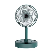 Everest Efn-605 Masaüstü Şarj Edilebilir Yeşil 800mah Usb Fan
