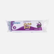 Cleanpex Büzgülü Çöp Torbası Orta Boy 10 Adet 55x60cm