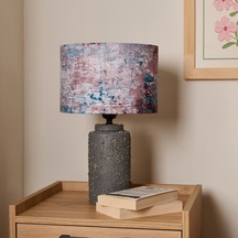 Lighting Arden Abajur - Gri / Renkli - 48,5x30x30 Cm Çok Renkli