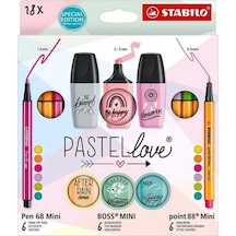 Stabilo Pastellove 18’li Mini Set