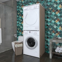 Kenzlife Çamaşır-Kurutma Makinesi Dolabı Zakhar Crd 180*70*60 Banyo Kapaksız Arkalıksız Çok Renkli