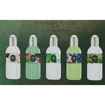 Silindir Cam Şişe Kolonya 5 Li Set 5 X 16 Ml 2 Paketi Acı Kahverengi
