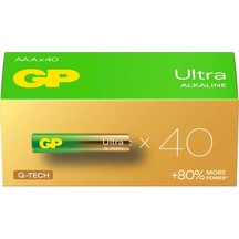 Gp Ultra Alkalin Aaa İnce Kalem Pil 40'lı Paket