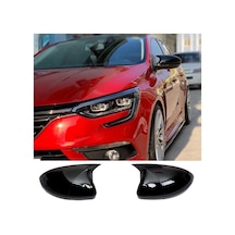 Renault Megane 4 Batman Yarasa Ayna Kapağı Piona Black Abs 2016 2017 2018 2019 2020 2021 2022 2023