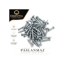 Trapez Çatı Vidası Matkap Uçlu 5,5x25 Mm Sac Ve Metal Çatı Montaj Vidası 25 Adet Çoklu Renk