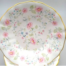 Spode England Springdale Antika Kase Seti 6 Lı 15 Cm