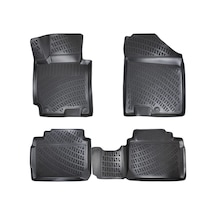 Rizline Kia Ceed 2006-2012 Uyumlu 3d Havuzlu Paspas Açık Bej
