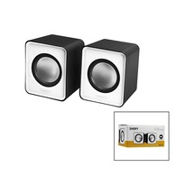 Snopy Sn-66 Beyaz Usb 2.0 Multimedya 1+1 Hoparlör Speaker Set 6w 4741