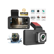 Mb-200 4" Fullhd Araç İçi Ön Ve Arka Kamera.türkçe Menü+g-sensör