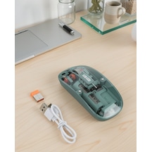 Kablosuz Mouse Yeşil M223