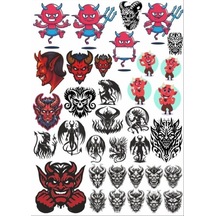 Şeytan Sticker Set