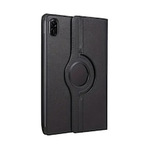 Pad 10 12.1 Kılıf 360 Tablet Deri Kılıf - Siyah Diğer