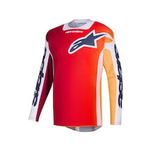 Alpinestars Racer Portl Off-road Motosiklet Jerseyi Kırmızı Gri
