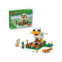 Lego 7 Yaş Ve Üzeri Çocuklar İçin Minecraft Tavuk Çiftliği Oyuncak Seti